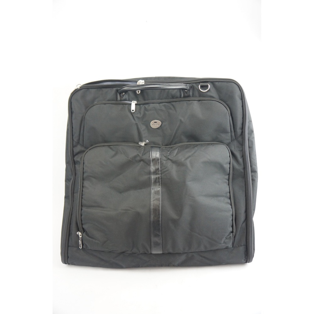 Matein Garment Bag Large Black Travel Carry On Suit Carrier Excellent